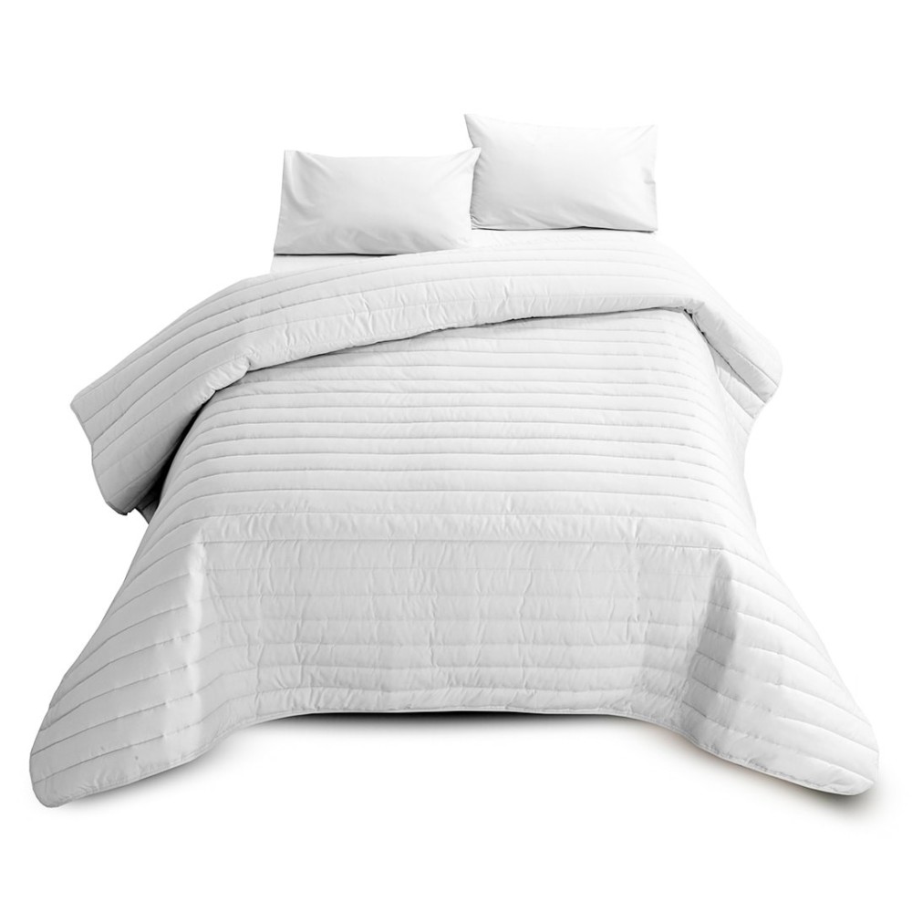 144tc White Polycotton Comforter Set Volpes