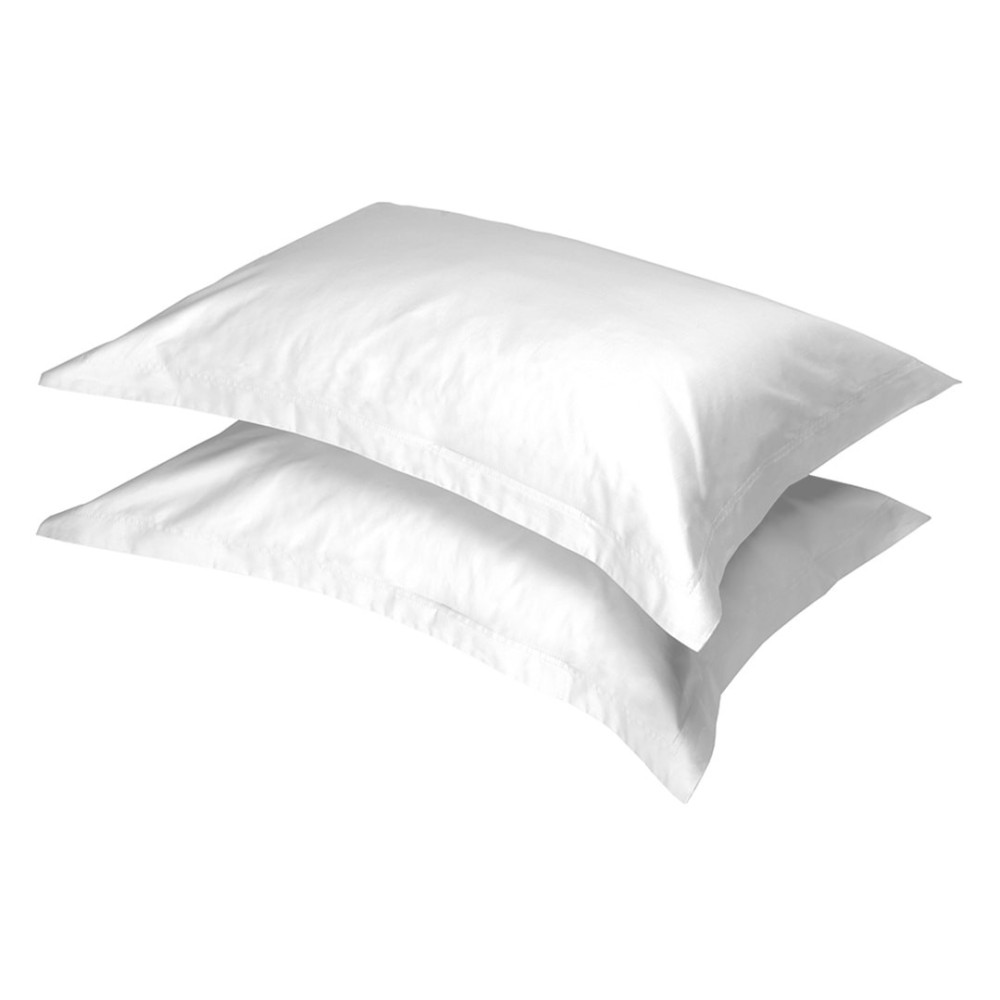 Oxford White Cotton 200tc Pillowcase Pair Volpes