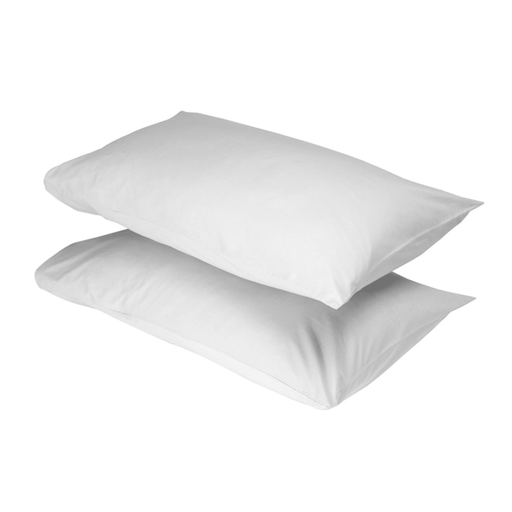 White 200tc Cotton Pillowcase Volpes