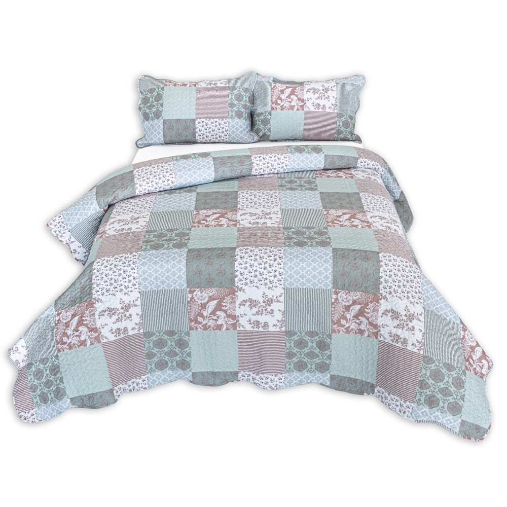 HANNAH CLAY QUILT SET Volpes