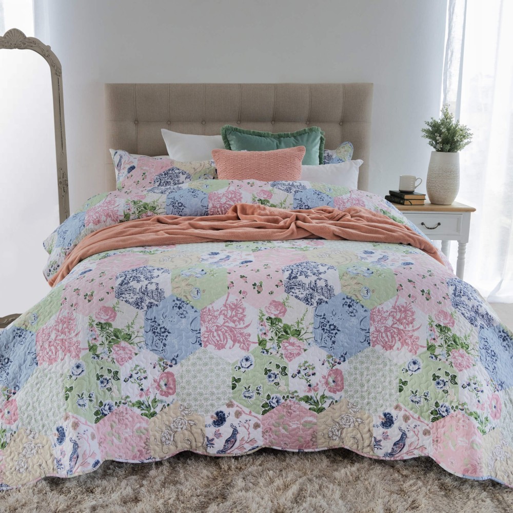 PENNY PINK QUILT SET Volpes