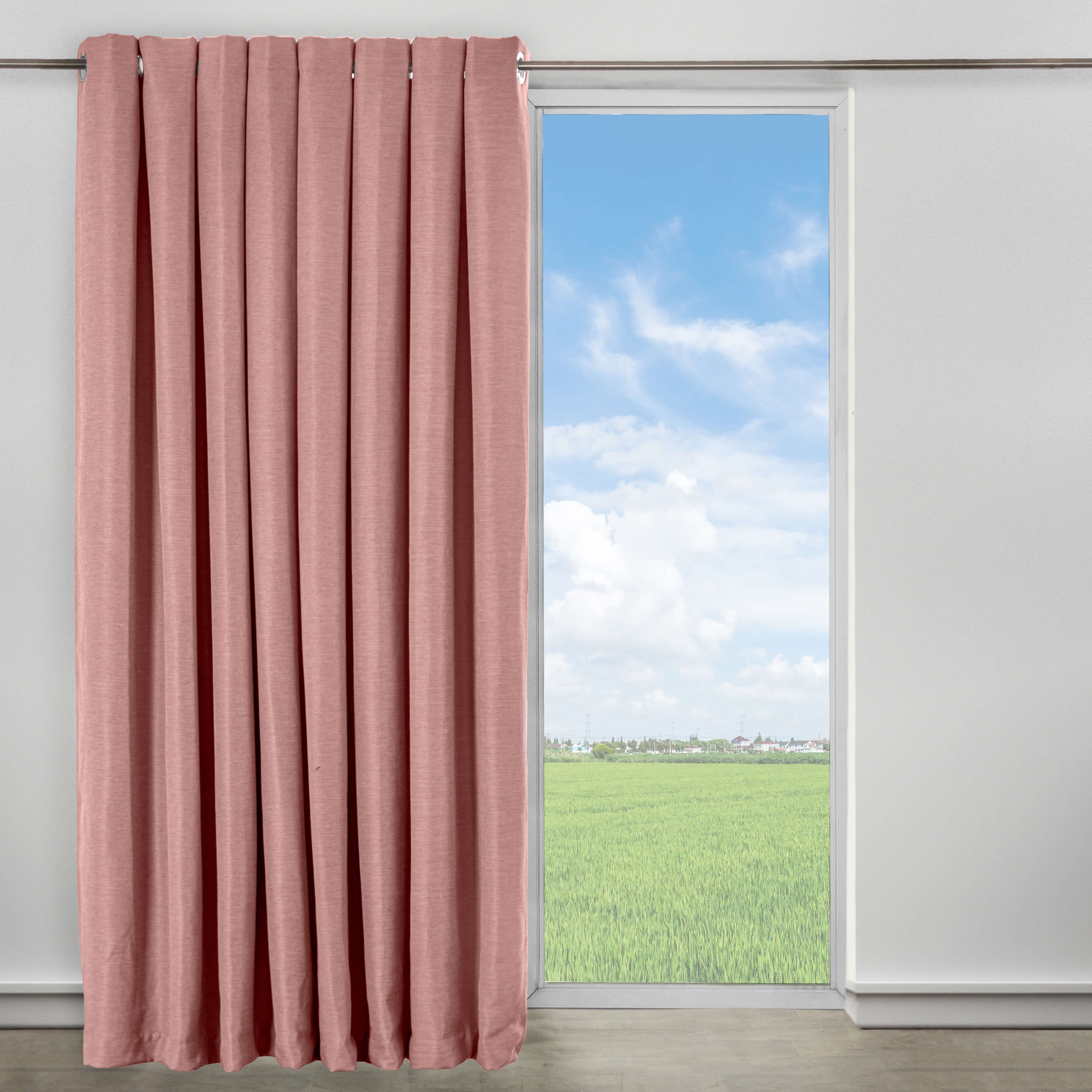 LOGAN BLUSH CURTAIN Volpes