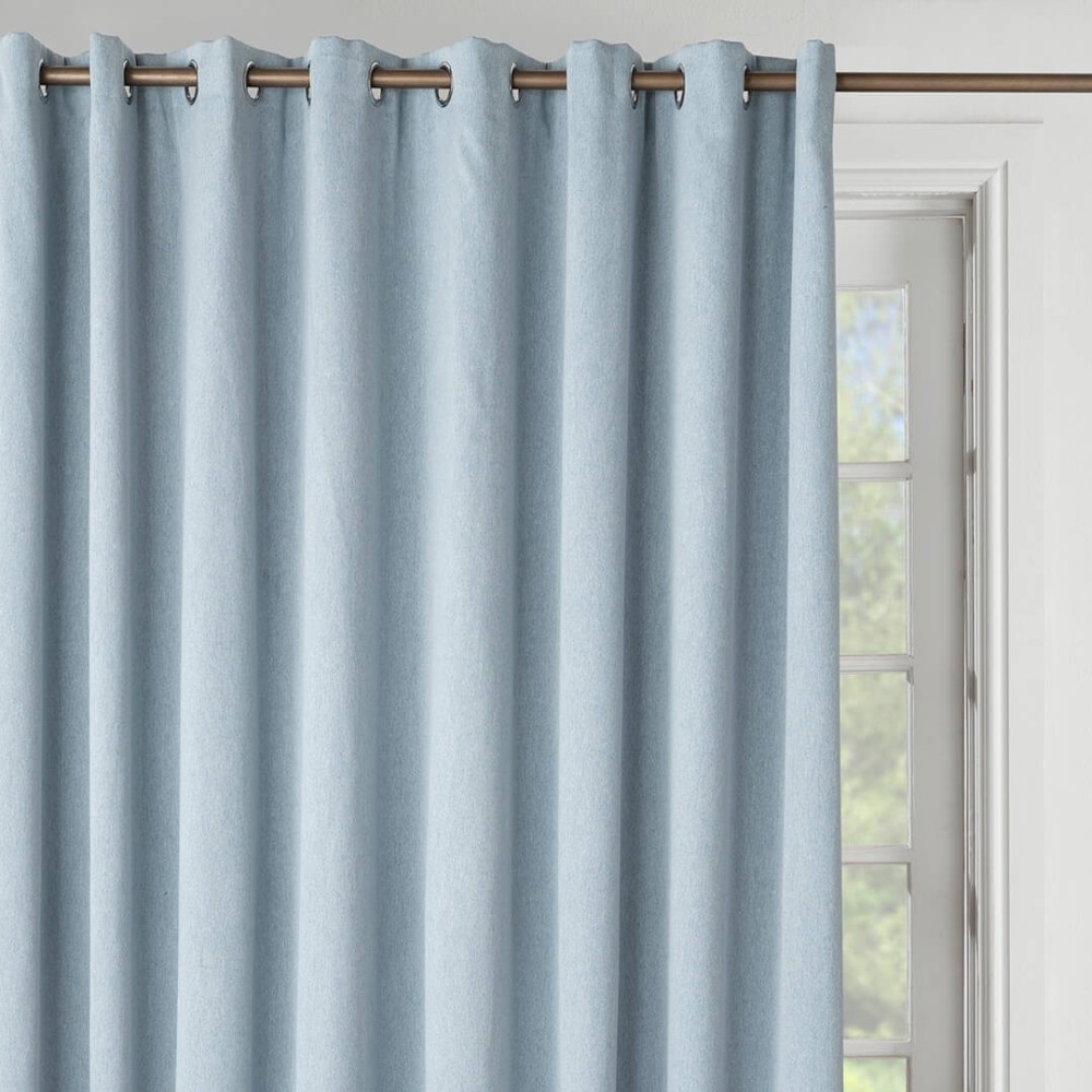 Lexi Duck Egg Blockout Curtain | Volpes